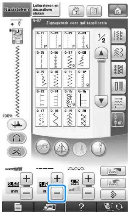 BROTHER Innov-is 1e - ■Quilten met satijnsteken - 1