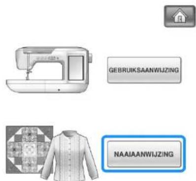 BROTHER Innov-is 1e - Gebruik van de naaiaanwijzingfunctie - 1
