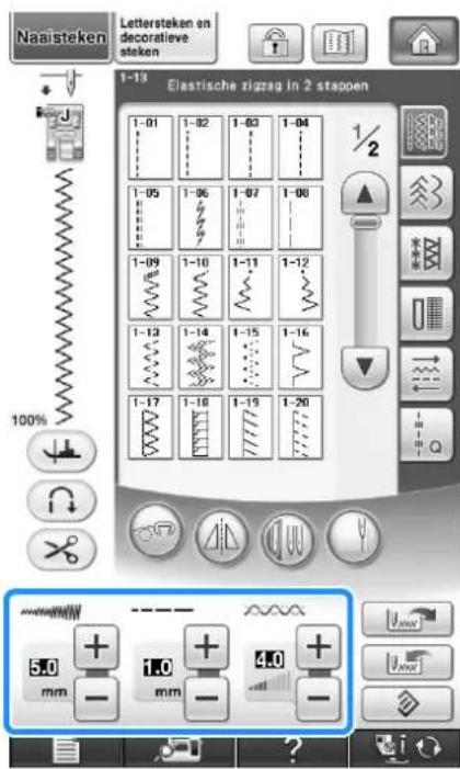 BROTHER Innov-is 1e - ■Instellingen opslaan - 2