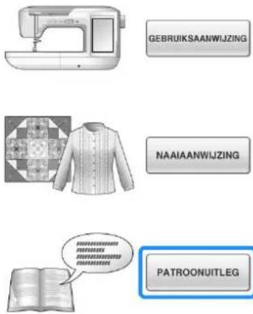 BROTHER Innov-is 1e - Druk op . PATROONUITLEG - 2