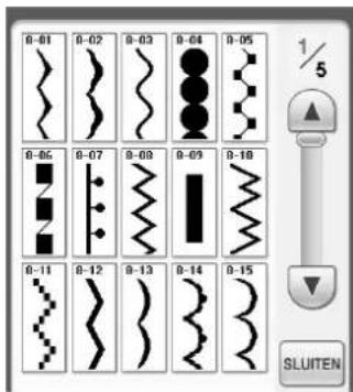 BROTHER Innov-is 1e - ■Stekenoverzichten - 3