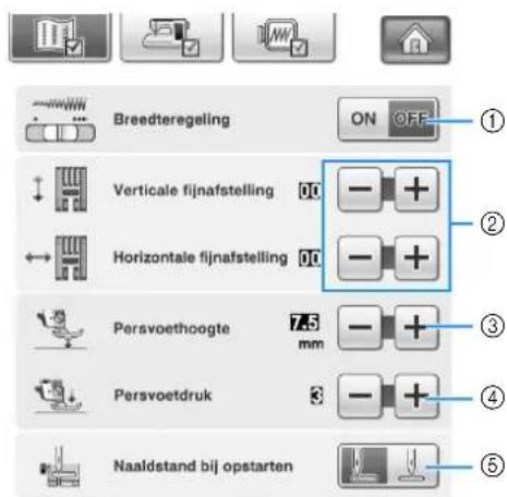 BROTHER Innov-is 1e - Naai-instellingen - 1