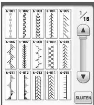 BROTHER Innov-is 1e - ■Stekenoverzichten - 1