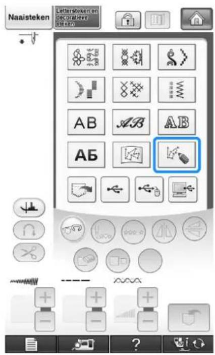 BROTHER Innov-is 1e - ■Functies van de toetsen - 5