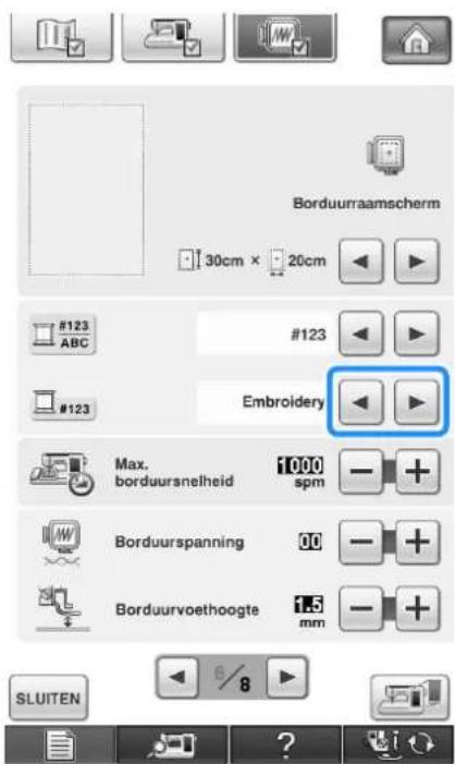BROTHER Innov-is 1e - Wanneer het garennummer #102lt - 1