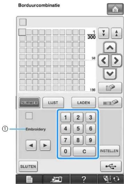 BROTHER Innov-is 1e - Met ▶ selecteert u één van de garenmerken op de machine. - 19