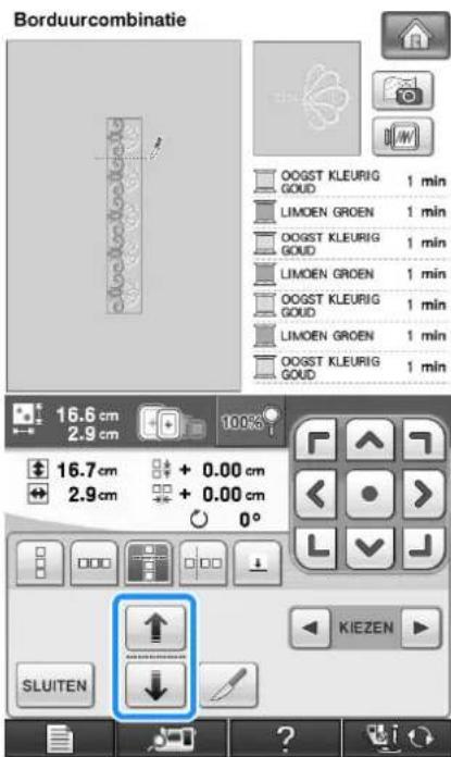 BROTHER Innov-is 1e - Met en kiest↓ de kniplijn. - 1