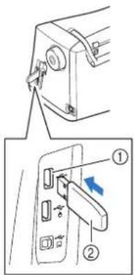 BROTHER Innov-is 1e - Procedure voor upgrade met USB-medium - 2