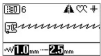 BROTHER F72 - Steken spiegelen - 2