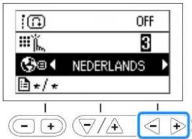 BROTHER F72 - Schermtaal kiezen - 1