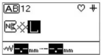 BROTHER F52 - Selecteer de volgende categorie en het patroon. - 1