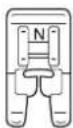 BROTHER F52 - De patroongegevens invoeren - 1