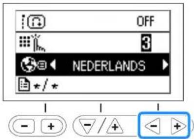 BROTHER F52 - Schermtaal kiezen - 1