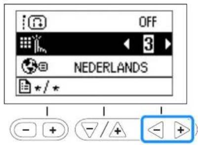 BROTHER F52 - Invoergevoeligheid voor bedieningstoetsen aanpassen - 2