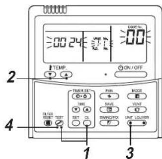 TOSHIBA RAV-SM564UT-E - ■ Schakelaarcontrolefunctie van de afstandsbediening - 1