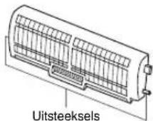 TOSHIBA RAS-M18GAV-E - Controleer of het luchtfilter en het plasma-puur filter juist zijn aangebracht - 1