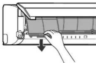 TOSHIBA RAS-B13SKVP-E - Reinigen van het luchtfilter - 1