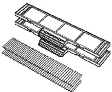 SHARP AY-M09AE - Luchtzuiveringsfilter - 1