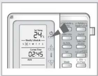 SAMSUNG MWR-WE00 - Selecteer de warmte modus om de kamertemperatuur te verhogen. - 1