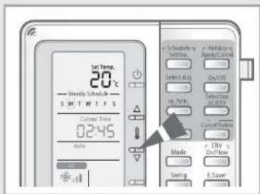 SAMSUNG MWR-WE00 - De kamertemperatuur en snelheid van de ventilator worden automatisch geregeld in de Automodus. - 2