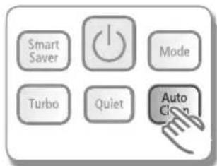 Smart Saver Mode Turbo Quiet Auto Clean