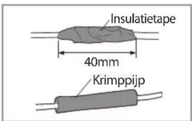 Insulatietape 40mm Krimppijp