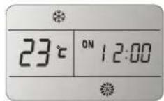 HISENSE AUC-24 - ▶ Instellen van TIMER AAN - 1