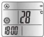 HISENSE AUC-24 - KLOK-knop - 1