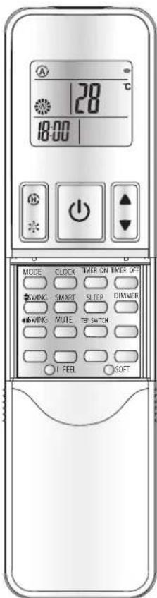 HISENSE AUC-24 - KLOK-knop - 1