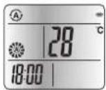 HISENSE AUC-24 - KLOK-knop - 2