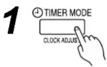 Fuji Electric ARYG12LLT - Instellen van de timer ON/OFF timer - 1