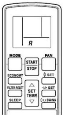 Fuji Electric ARYG12LLT - Selecteren van de signaalcode van de afstandsbediening - 1