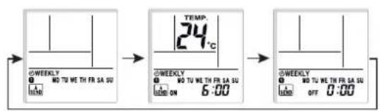Fuji Electric AOYG9LTC - Gebruik van de WEEK timer functie - 2