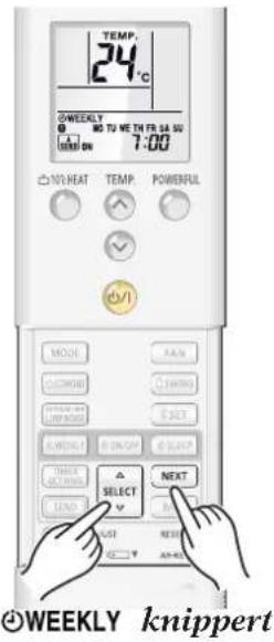Fuji Electric AOYG9LTC - Werking zonder timer: - 1