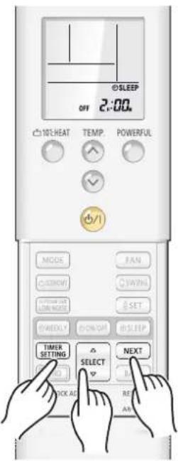 Fuji Electric AOYG9LTC - Gebruik van de slaapfunctie - 2