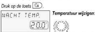 HONEYWELL Smile DHC - Nachtverlagingstemperatuur instellen - 1