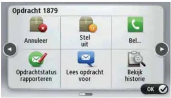 Opdracht 1879 Annuleer Stel uit Bel... Opdrachtstatus rapporteren Lees opdracht voor Bekijk historie