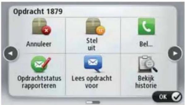 Opdracht 1879 Annuleer Stel uit Bel... Opdrachtstatus rapporteren Lees opdracht voor Bekijk historie