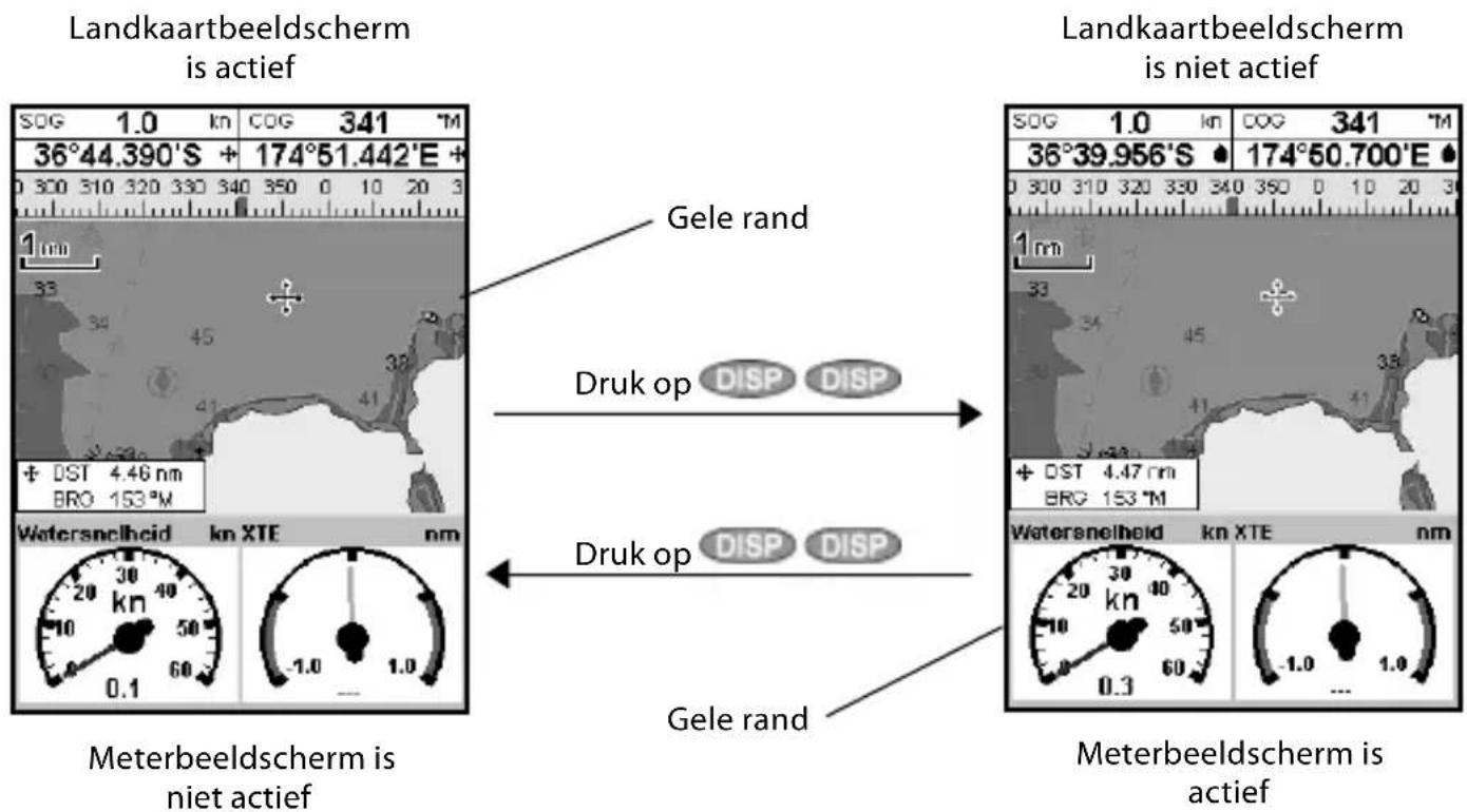 Landkaartbeeldscherm is actief 36°44.390'S + 174°51.442'E + 1 mm 33 34 45 41 Gele rand Druk op DISP DISP + DST 4.46 nm BRO 153°M Watersnelheid kn XTE nm Meterbeeldscherm is niet actief -1.0 1.0 Gele rand Druk op DISP DISP + DST 4.47 nm BRO 153°M Landkaartbeeldscherm is niet actief 36°39.956'S + 174°50.700'E + 1 mm 33 34 45 41 Gele rand Meterbeeldscherm is actief