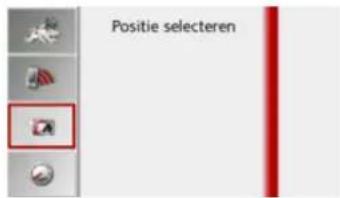 Positie selecteren