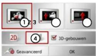 1 2 3 2D ④ 3D-gebouwen Geavanceerd OK