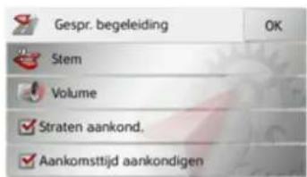 Gespr. begeleiding Stem Volume Straten aankond. Aankomstijd aankondigen