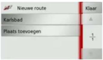Nieuwe route Klaar Karlsbad Plaats toevoegen 1/1