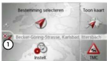 Bestemming selecteren Toon kaart Becker-Gönn-Strasse, Karlsbad, Iittersbach Instell. TMC