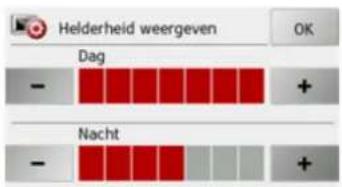 Helderheid weergeven - Dag - Nacht