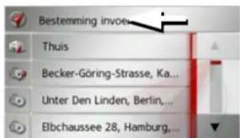 Bestemming Invoe Thuis Becker-Göring-Strasse, Ka... Unter Den Linden, Berlin... Elbchaussee 28, Hamburg...