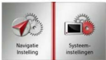 Navigatie Instelling Systeem- instellingen