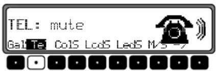 TEL: mute Gal Tel Co15 Lcd5 Led5 M/s -7