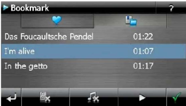 Bookmark Das Foucaultsche Pendel 01:22 I'm alive 01:07 In the getto 01:17