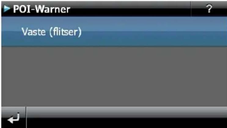 POI-Warner Vaste (flitser)